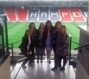 The winning team at our networking event in Hampden in October 2018.
