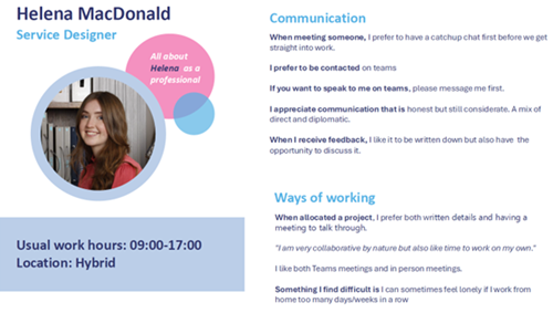 Helena McDonald Service Designer