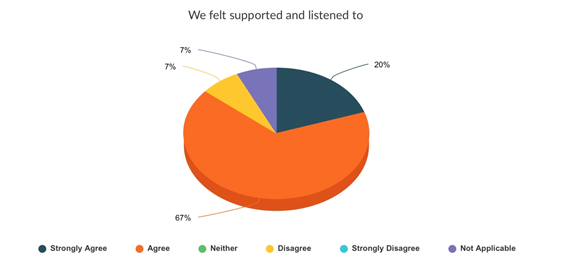 Figure 2: Care Home feedback on Social Care CHART