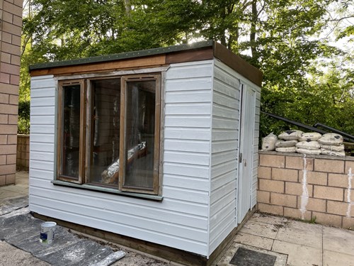 Melrose shed completed