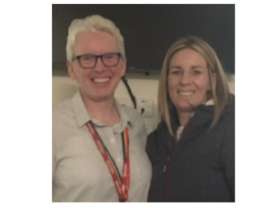 Gail Topping and Ruth Anderson